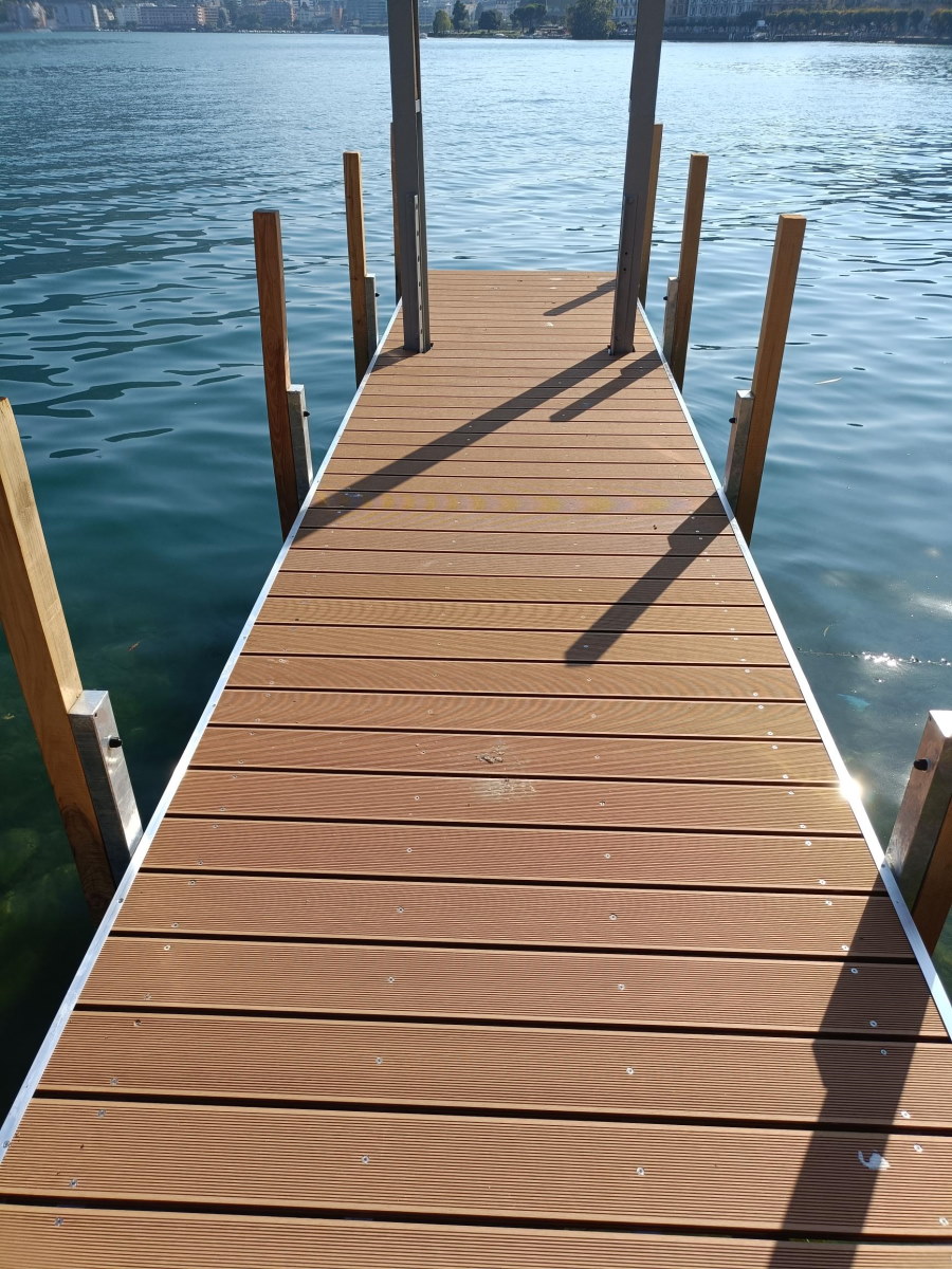 lavori sub pontile scuba worx